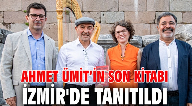 Ahmet Ümit’in son kitabı İzmir'de tanıtıldı