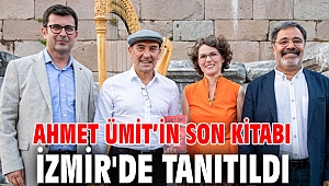 Ahmet Ümit’in son kitabı İzmir'de tanıtıldı
