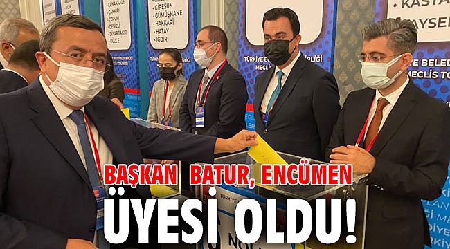 Başkan Batur, encümen üyesi oldu!