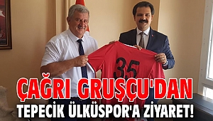 Çağrı Gruşçu'dan Tepecik Ülküspor'a ziyaret!