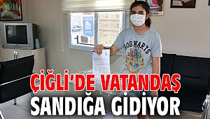 Çiğli’de Vatandaş Sandığa Gidiyor