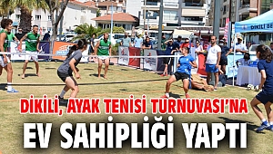 Dikili, Ayak Tenisi Turnuvası’na ev sahipliği yaptı