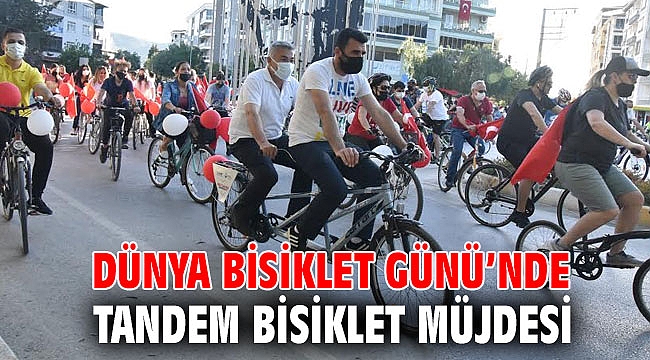 Dünya Bisiklet Günü’nde tandem bisiklet müjdesi