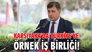 Karşıyaka’da Türkiye’ye örnek iş birliği!