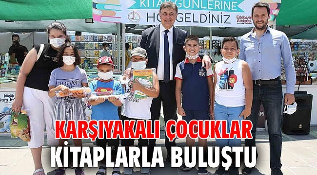 Karşıyakalı çocuklar kitaplarla buluştu