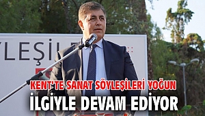 Kent’te Sanat Söyleşileri yoğun ilgiyle devam ediyor