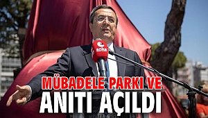 Mübadele Parkı ve Anıtı açıldı