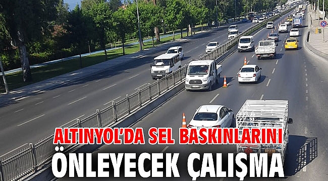 Altınyol’da sel baskınları önlenecek