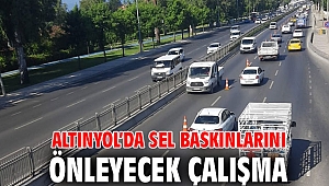 Altınyol’da sel baskınları önlenecek