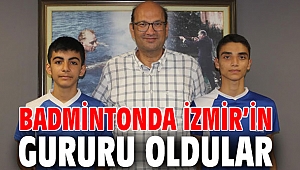 Badmintonda İzmir’in gururu oldular