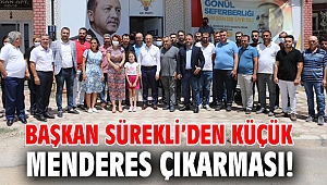 Başkan Sürekli’den Küçük Menderes çıkarması!