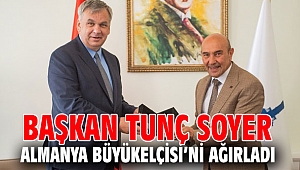 Başkan Tunç Soyer Almanya Büyükelçisi’ni ağırladı