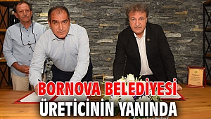 Bornova Belediyesi üreticinin yanında