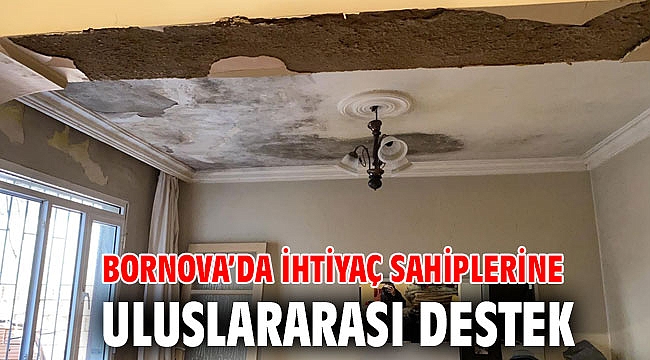 Bornova’da ihtiyaç sahiplerine uluslararası destek