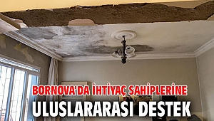 Bornova’da ihtiyaç sahiplerine uluslararası destek