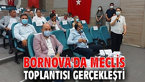 Bornova'da meclis toplantısı gerçekleşti