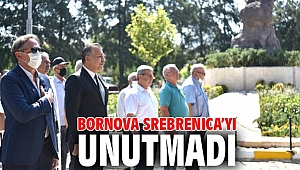 Bornovalılar Srebrenica’yı unutmadı