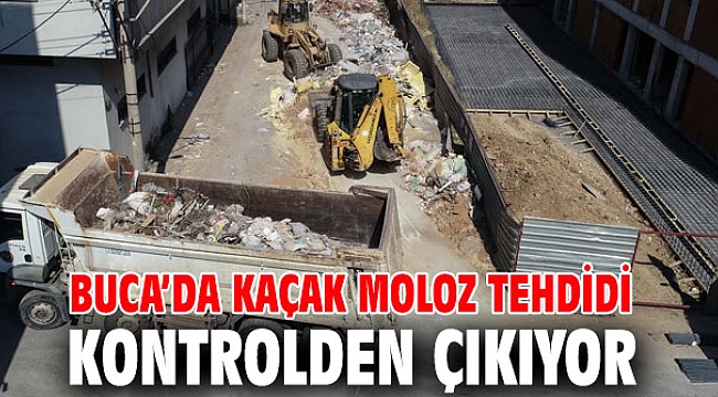 Buca’da kaçak moloz tehdidi kontrolden çıkıyor