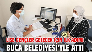 Buca’da LGS Tercih Günleri gençleri yalnız bırakmadı