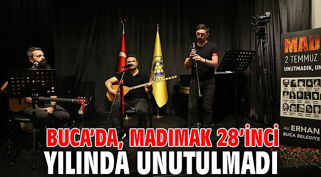 Buca’da, Madımak 28’inci yılında unutulmadı