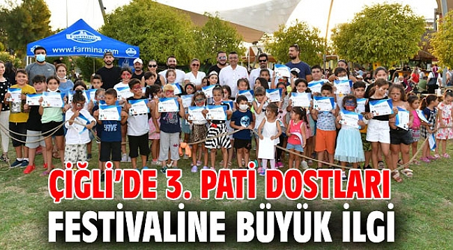 Çiğli’de 3. Pati Dostları Festivaline Büyük İlgi