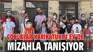 Çocuklar Karikatürlü Ev’de mizahla tanışıyor