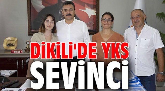 Dikili'de YKS Sevinci