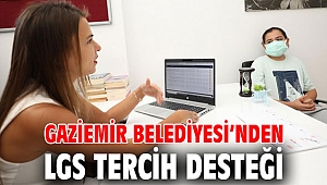 Gaziemir Belediyesi’nden LGS tercih desteği