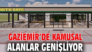 Gaziemir’de kamusal alanlar genişliyor