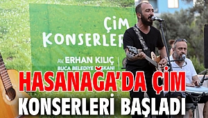 Hasanağa’da çim konserleri başladı