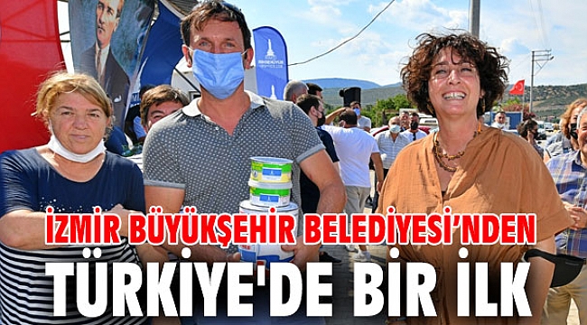 İzmir Büyükşehir Belediyesi’nden Türkiye'de bir ilk