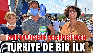 İzmir Büyükşehir Belediyesi’nden Türkiye'de bir ilk