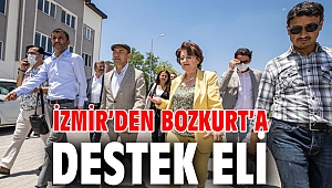 İzmir’den Bozkurt’a destek eli