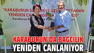Karaburun’da bağcılık yeniden canlanıyor