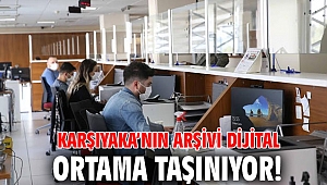Karşıyaka’nın arşivi dijital ortama taşınıyor!
