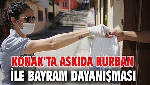 Konak’ta Askıda Kurban ile bayram dayanışması