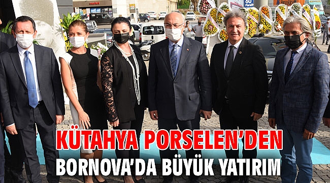 Kütahya Porselenin en büyük showroomu Bornova’da