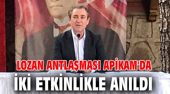 Lozan Antlaşması APİKAM'da iki etkinlikle anıldı