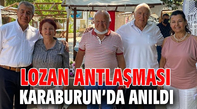 Lozan Antlaşması Karaburun’da anıldı