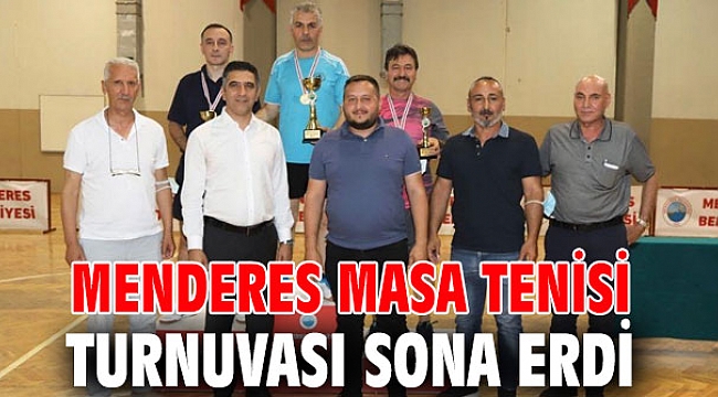 Menderes Masa Tenisi Turnuvası Sona Erdi