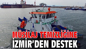 Müsilaj temizliğine İzmir’den destek