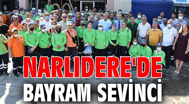 Narlıdere'de bayram sevinci