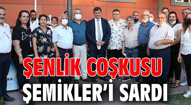 Şenlik coşkusu Şemikler’i sardı