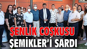 Şenlik coşkusu Şemikler’i sardı