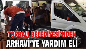 Torbalı Belediyesi’nden Arhavi’ye yardım eli