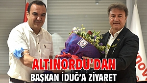 Altınordu’dan Başkan İduğ’a ziyaret
