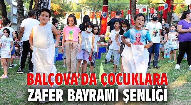 Balçova’da Çocuklara Zafer Bayramı Şenliği