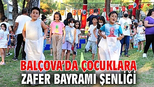 Balçova’da Çocuklara Zafer Bayramı Şenliği