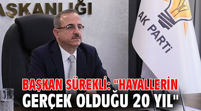 Başkan Sürekli: