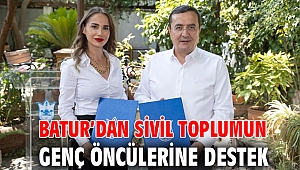 Batur’dan sivil toplumun genç öncülerine destek